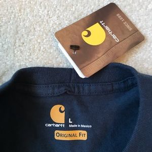 Long sleeve black Carhartt t-shirt
